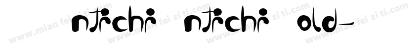 AVI Antichi Antichi Bold字体转换